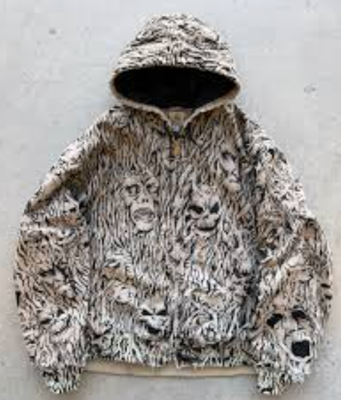Warren Lotas “Wall of flesh” destroyed vintage carhartt