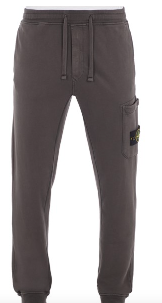 Stone Island Regular Fit Cargo Sweatpants Grey