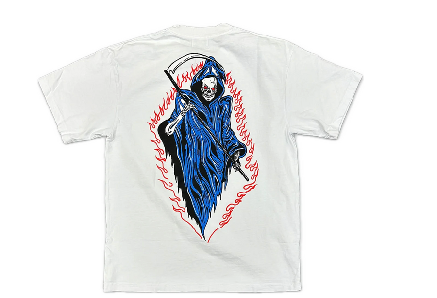 Warren Lotas Cut Your Losses Tee White