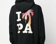 I Love Palm Angels Hoodie Black