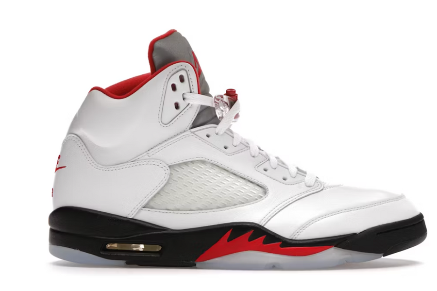Jordan 5 Retro Fire Red Silver Tongue (2020)
