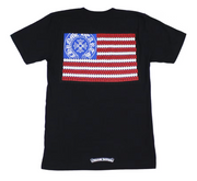 Chrome Hearts American Flag Dagger T-shirt Black