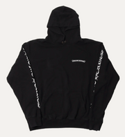 Chrome Hearts Scroll Logo Hoodie Black
