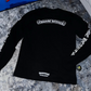 Chrome Hearts Scroll Logo F*** You L/S Black T-Shirt Size Medium