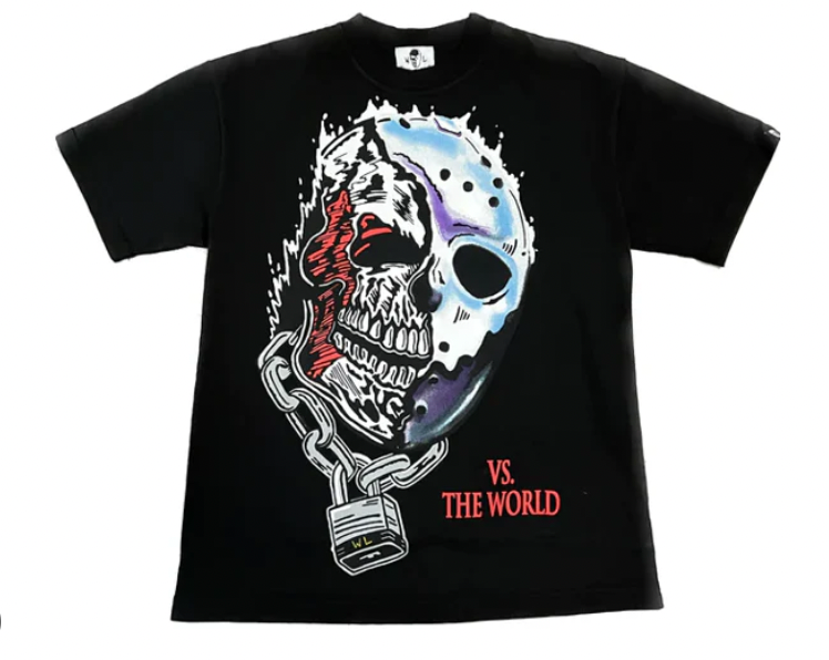 NEW Warren Lotas 'Chrome Sports Mask' T-Shirt Friday the 13th Inspired SM