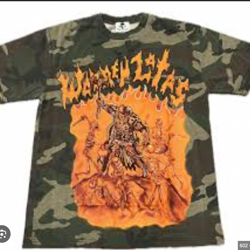 NEW Warren Lotas 'Skull Crusher Camo' T-Shirt MD