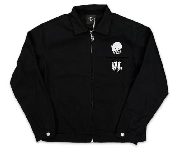 NEW Warren Lotas Exclusive 'Masked Demon' Work Jacket Black XXL