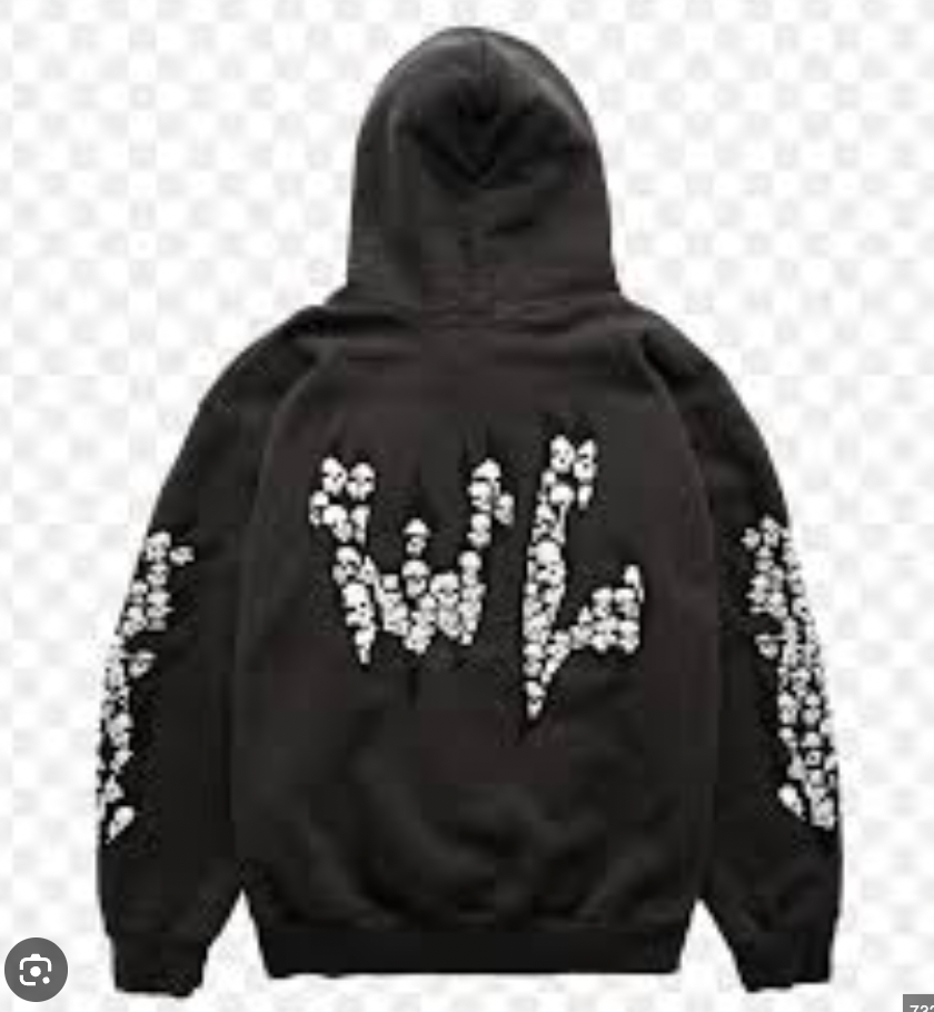 Warren Lotas Exclusive 'Catacombs' Hoodie Stonewash Black MD NEW