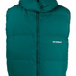 Off-White Bounce Hooded Down Vest Irish White & Green MD