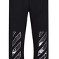 Off-White Caravaggio Saint Jerome Writing Diag Slim Fit Sweatpants Black & White XL