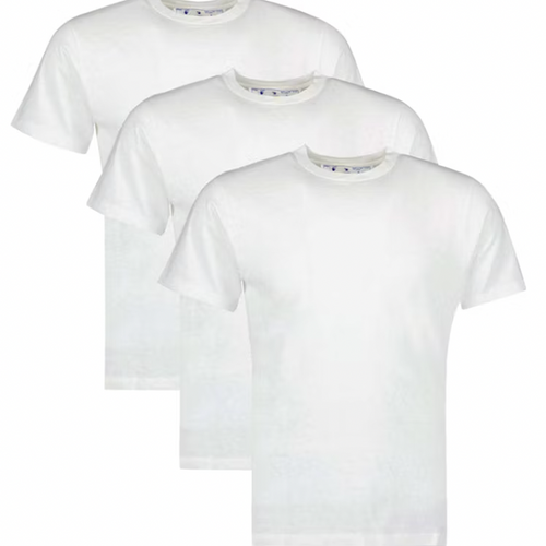 OFF-WHITE 'For All' Tri-Pack S/S T-Shirts White & Black LG