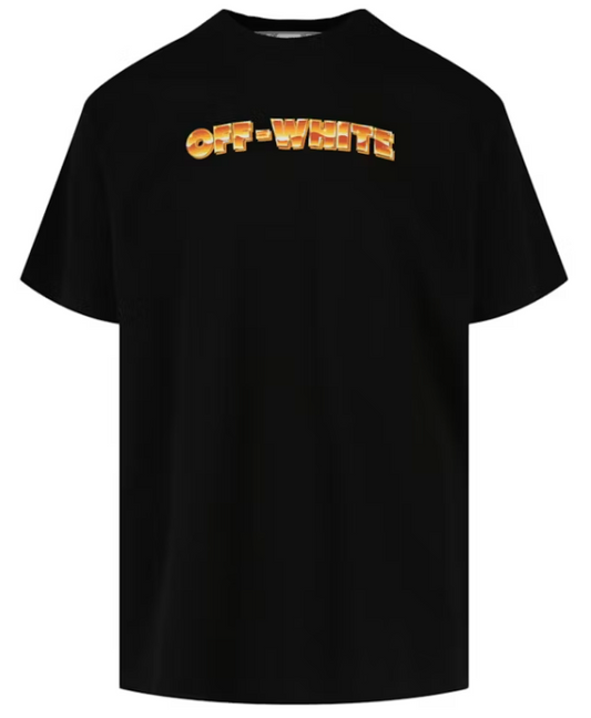 OFF-WHITE 'Orange Metal' Women's Arrow Print Crewneck T-Shirt XS