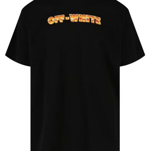 OFF-WHITE 'Orange Metal' Women's Arrow Print Crewneck T-Shirt XS