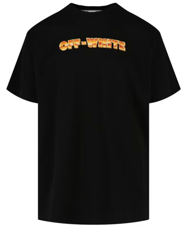 OFF-WHITE 'Orange Metal' Women's Arrow Print Crewneck T-Shirt XS