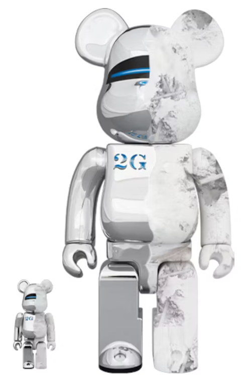 Bearbrick X SOROYAMA X Daniel Arsham 100% & 400% Figure LIMITED