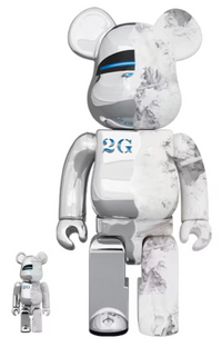Bearbrick X SOROYAMA X Daniel Arsham 100% & 400% Figure LIMITED