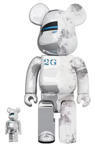 Bearbrick X SOROYAMA X Daniel Arsham 100% & 400% Figure LIMITED