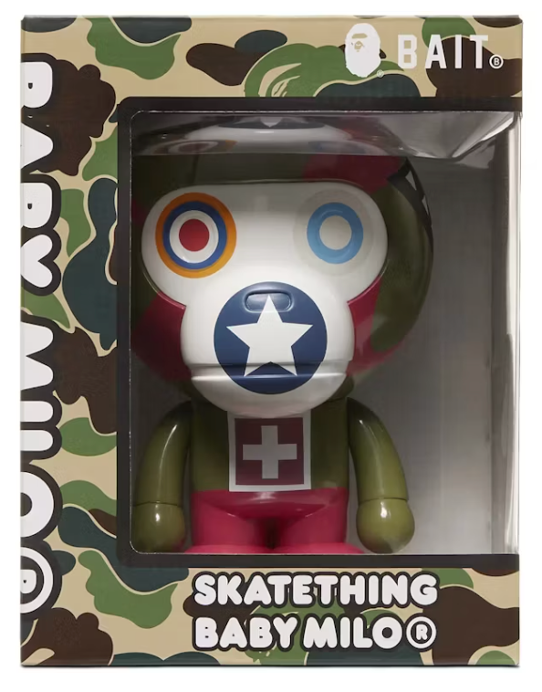 BAPE X Bait Baby Milo Artists Collection SKATETHING 8" Figure