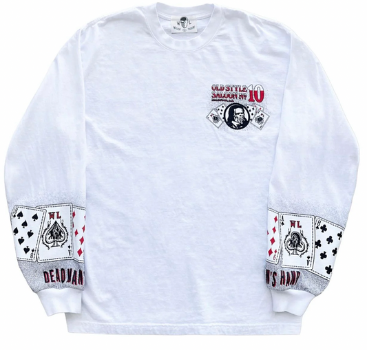 Warren Lotas 'Deadman's Hand' Long Sleeve Shirt XL (Gently Used with Tags)