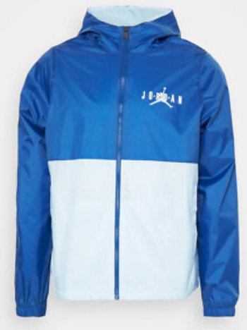 Brand New Air Jordan Essential Rain Windbreaker Jacket Blue XL