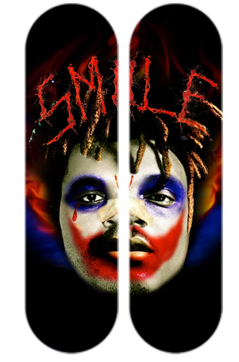Juice Wrld x XO x VLONE Joker Skateboard 'Smile' Deck Set of 2