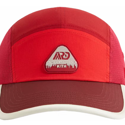 Kith x Columbia Griffey Camper Hat Ping Red BRAND NEW