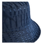 Kith Jacquard Faille Dawson Bucket Hat Nocturnal - Navy BRAND NEW