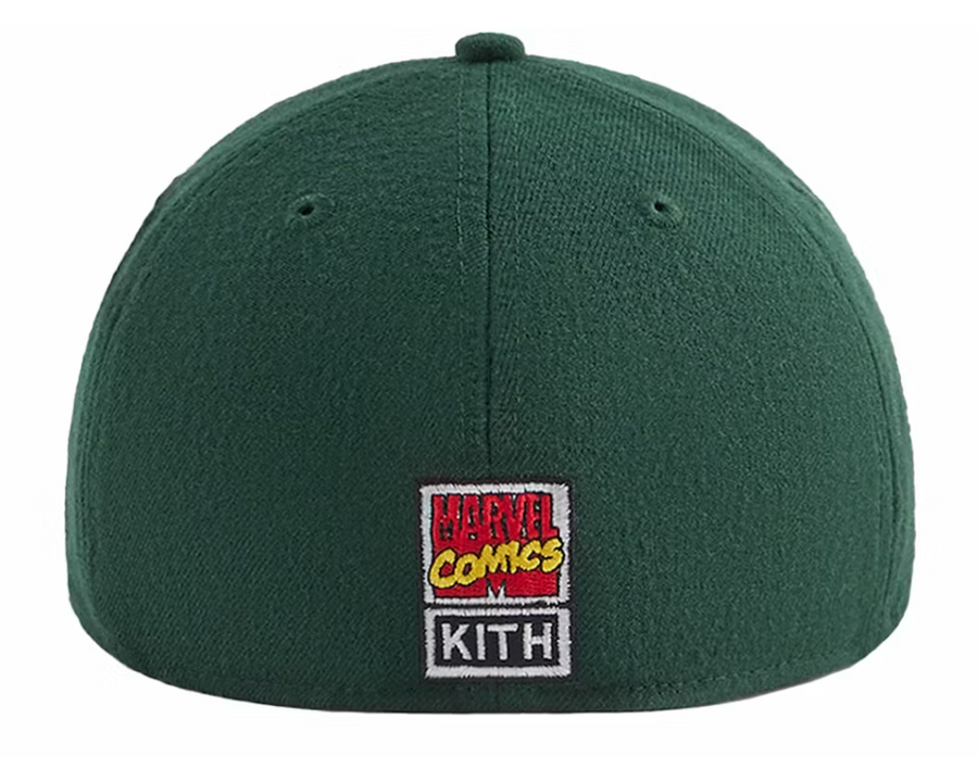 Kith x Marvel New Era Green Goblin 59Fifty Fitted Cap Stadium Size 7 1/4 BRAND NEW