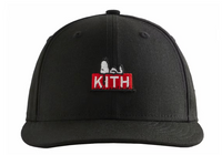 Kith x Peanuts 59Fifty Low Profile Fitted Black Size 7 3/8