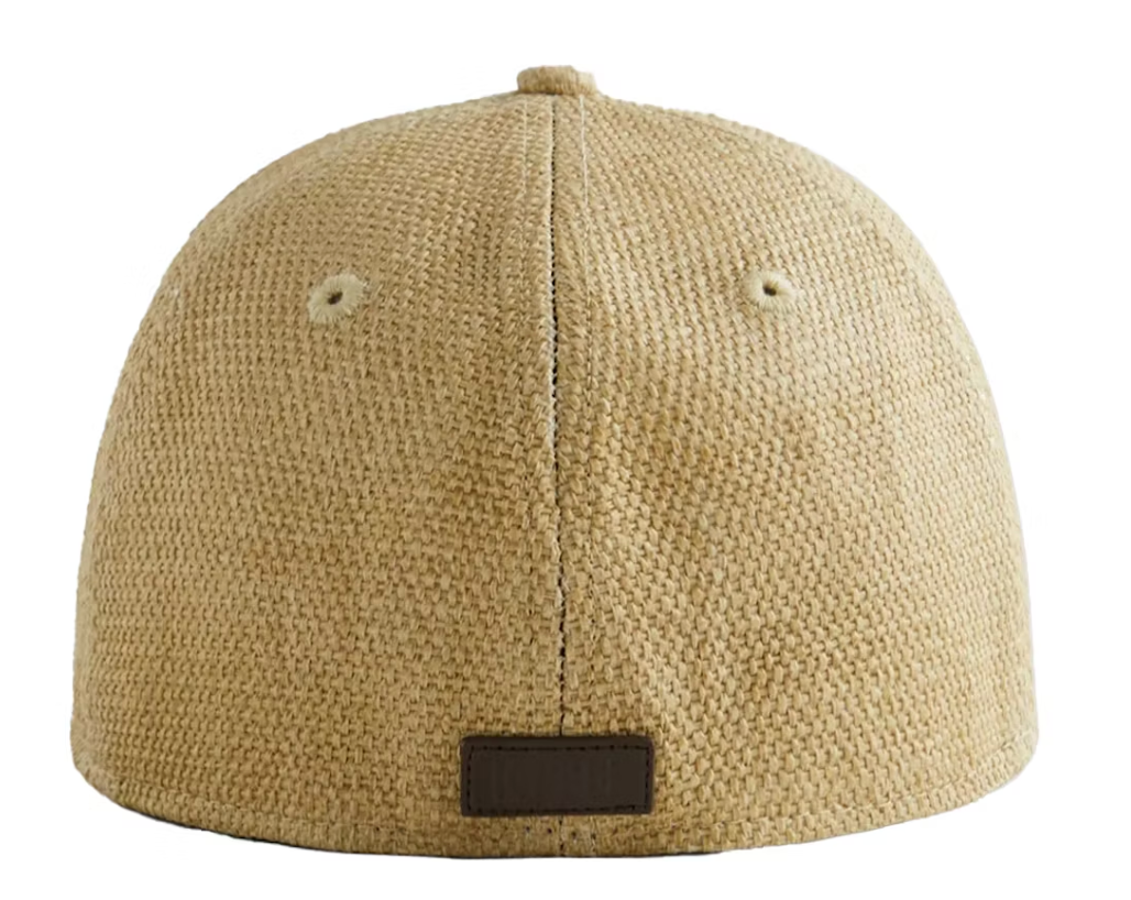 Kith Raffia Yankees 59Fifty Low Profile Sandrift Size 7 1/2 BRAND NEW