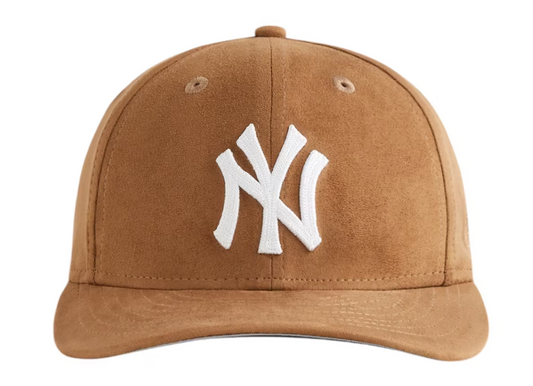 Kith New Era The New York Yankees Microsuede 59Fifty Low Profile Fitted Mesa Size 7 1/2 BRAND NEW