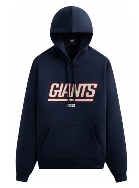 Kith x NFL Giants Laurel Hoodie Nocturnal Size Small Mens FW23 BRAND NEW