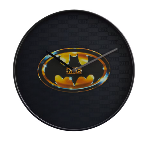 Kith x Batman Logo Wall Clock BRAND NEW
