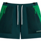 Kith x Columbia Wind Short Dark Green Size Large BRAND NEW