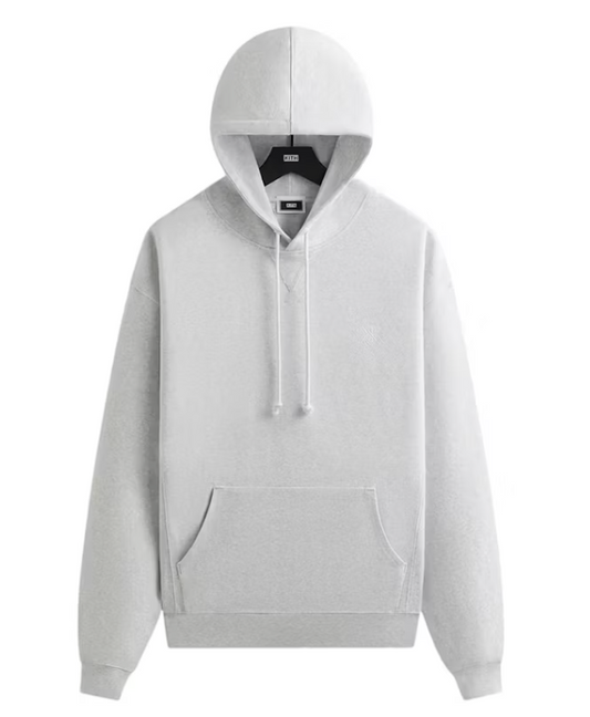 Kith Williams III Hoodie Light Heather Grey Size Small Mens (SS24) BRAND NEW