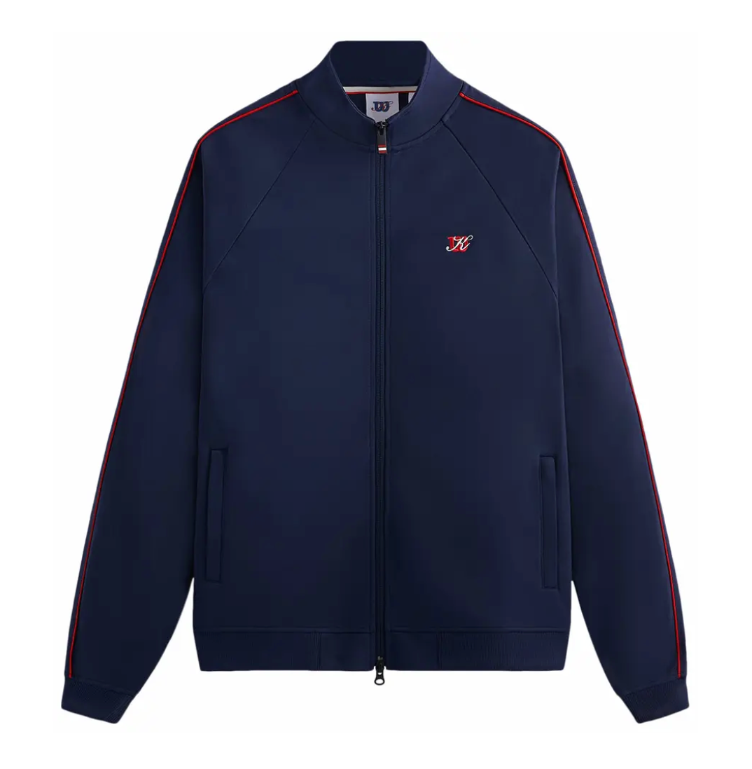Kith For Wilson Clifton Track Jacket 'Navy Blazer' Size Small Mens BRAND NEW