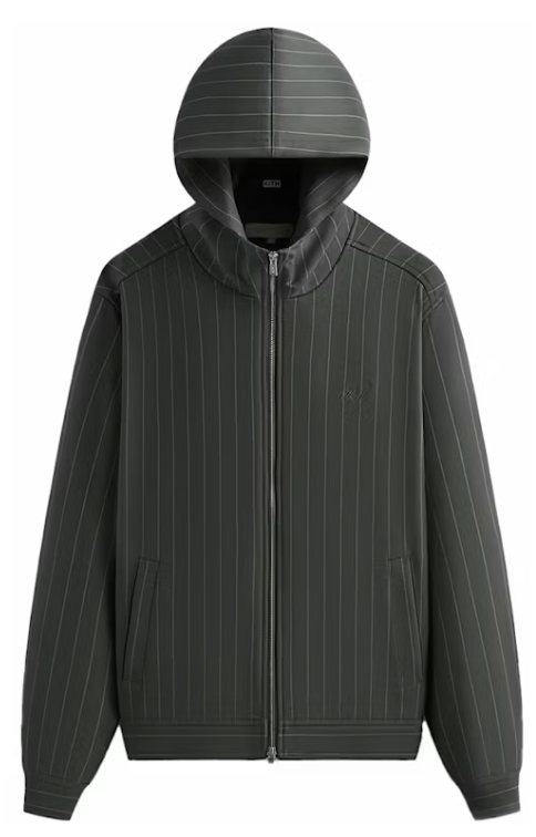 Kith Double Weave Selfridge Zip Up Hoodie Machine Size Small Mens BRAND NEW