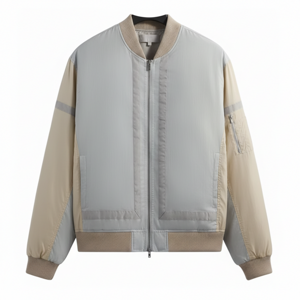 Kith Authentic Washed Silas Bomber Jacket Powder Size Medium Mens BRAND NEW