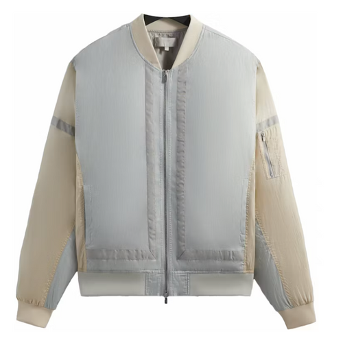 Kith Authentic Washed Silas Bomber Jacket Powder Size Medium Mens BRAND NEW