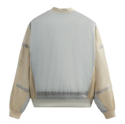 Kith Authentic Washed Silas Bomber Jacket Powder Size Large Mens BRAND NEW