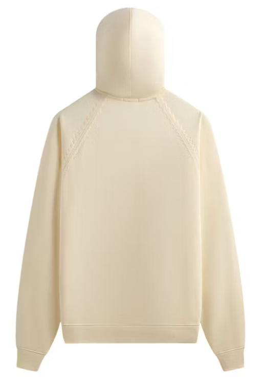 Kith Authetic Vale Raglan Full Zip Hoodie Sandrift - Size Large Mens BRAND NEW