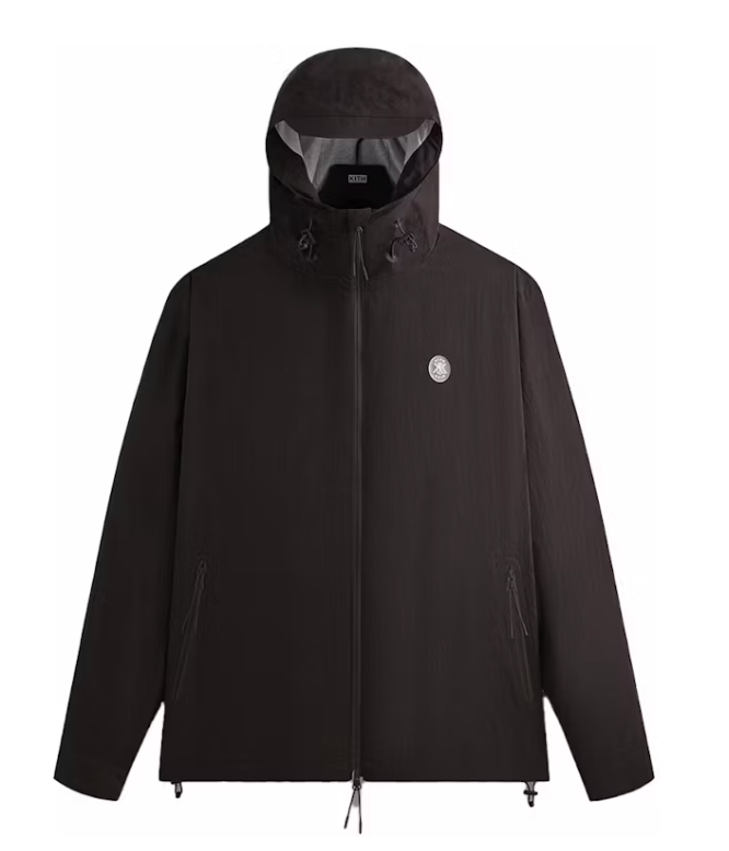 Kith Wrinkle Nylon Madison Jacket - Kindling - Size Small Mens BRAND NEW