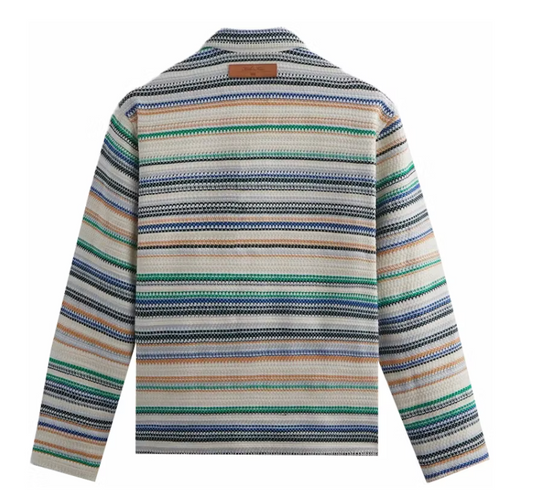 Kith Woven Stripe Coaches Jacket -  Current - Size Medium Mens BRAND NEW