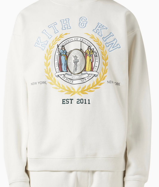 Kith Vintage Sweatshirt in Cotton (SS23) Size Large Mens BRAND NEW