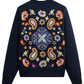 Kith Paisley Nelson Crewneck Nocturnal (SS24) Size Small Mens BRAND NEW