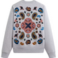 Kith Paisley Nelson Crewneck Light Heather Grey (SS24) Size Small Mens BRAND NEW