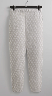 KITH Men's Bonded Fleece Nelson Sweatpants Light Heather Grey Size Medium
