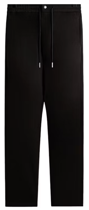 Kith Felted Jersey Lorimer Pant Black (SS25) Size Small Mens BRAND NEW