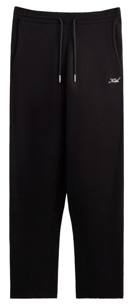 Kith Knit Hudson Sweatpant 'Black' Size Small Mens BRAND NEW