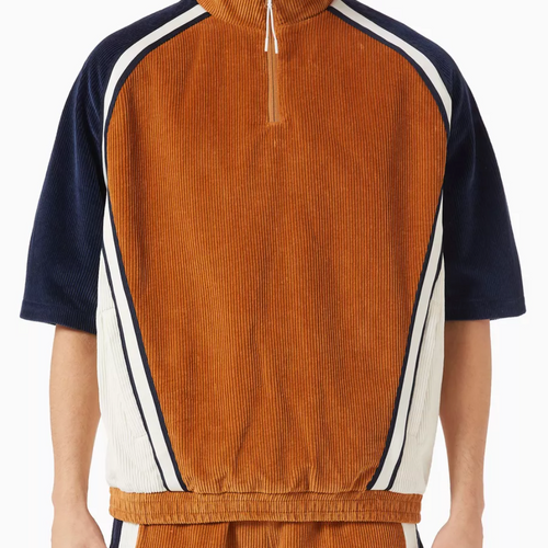 KITH Men's S/S Liden Retro Quarter Zip - Sanguine - Size Small BRAND NEW